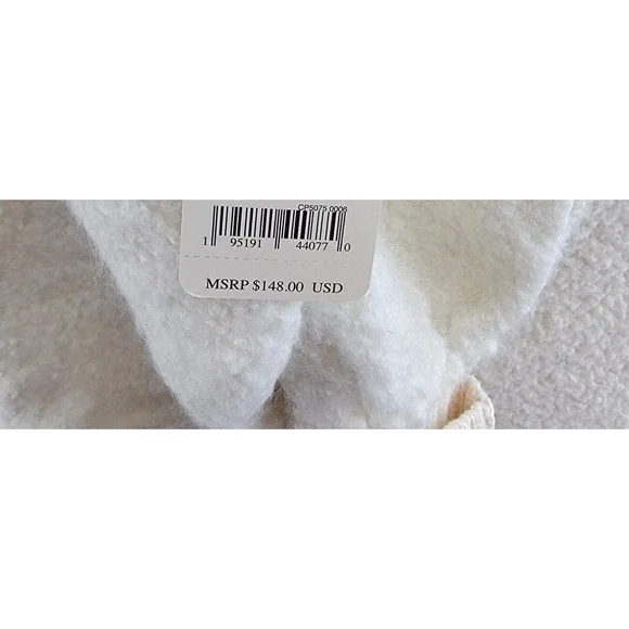 Free People Milo Tunic Sweater Women's Medium Evening Cream Drop Shoulder L/S~ - Picture 12 of 12